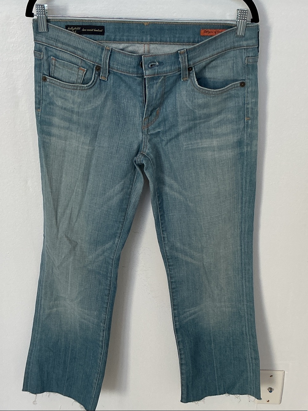 Citizens Of Humanity Light Blue Cropped Ankle Jeans